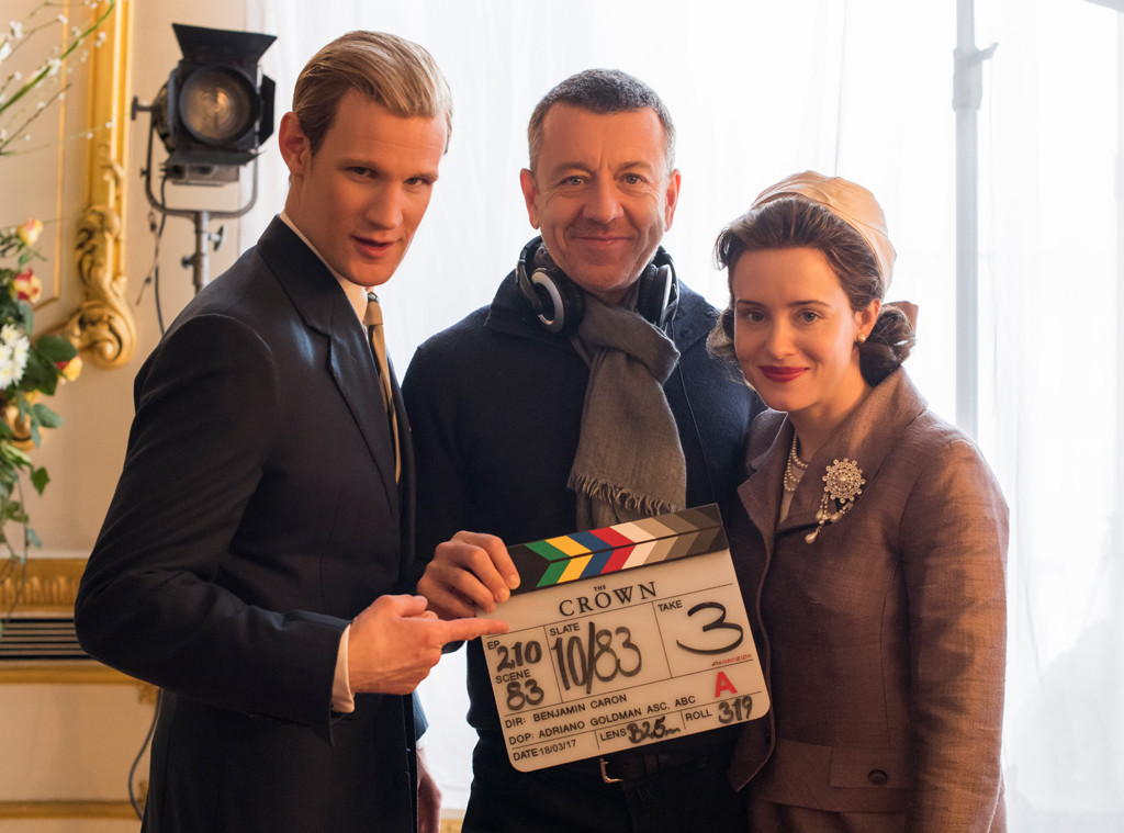 Photos From The Crown Season 2 Behind The Scenes Photos Of All That Glitz And Royal Glamour E Online